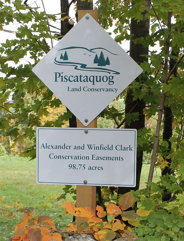 PLC sign on the Clark CE in New Boston