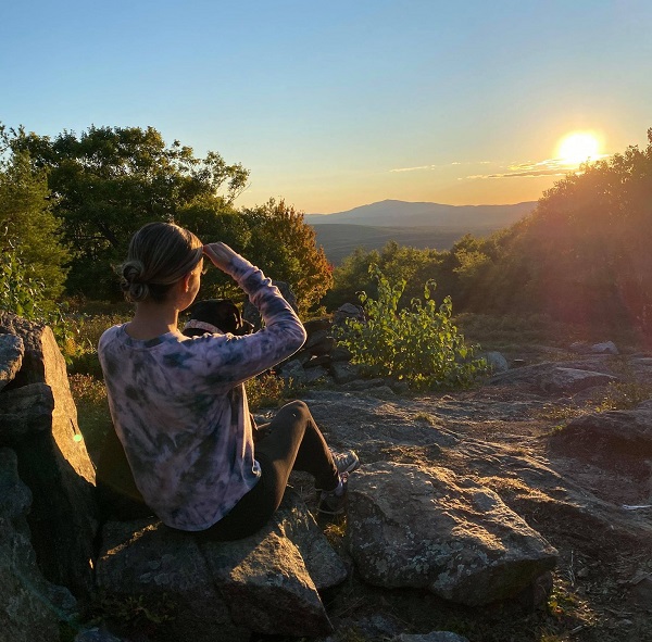 Hiking on Rose Mountain